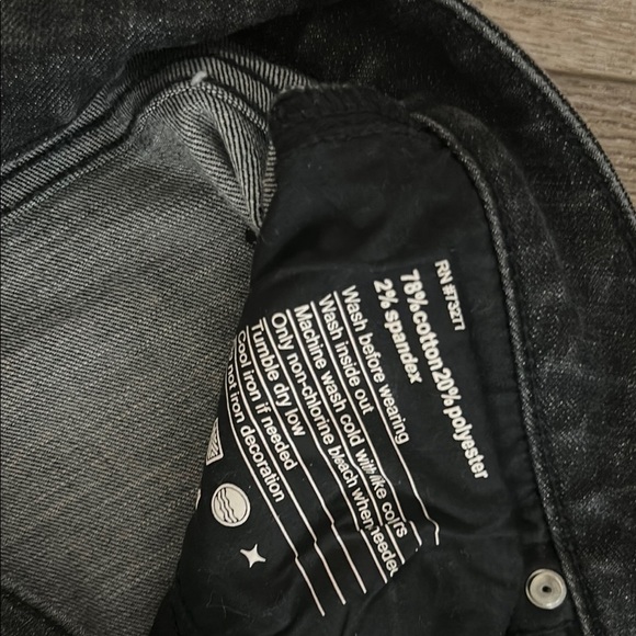 Sonoma Charcoal Gray Curvy Skinny Jeans Tall Size 12L Sleek Fit - Picture 4 of 7